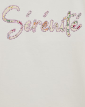 WE Fashion Tričko 'Serenite' – bílá