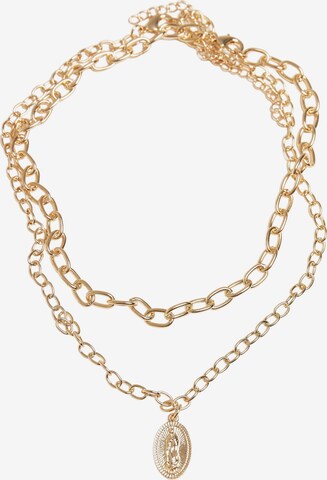 Urban Classics Necklace 'Madonna' in Gold: front