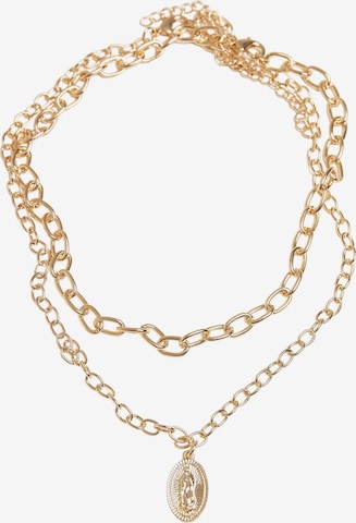 Urban Classics Necklace 'Madonna' in Gold: front