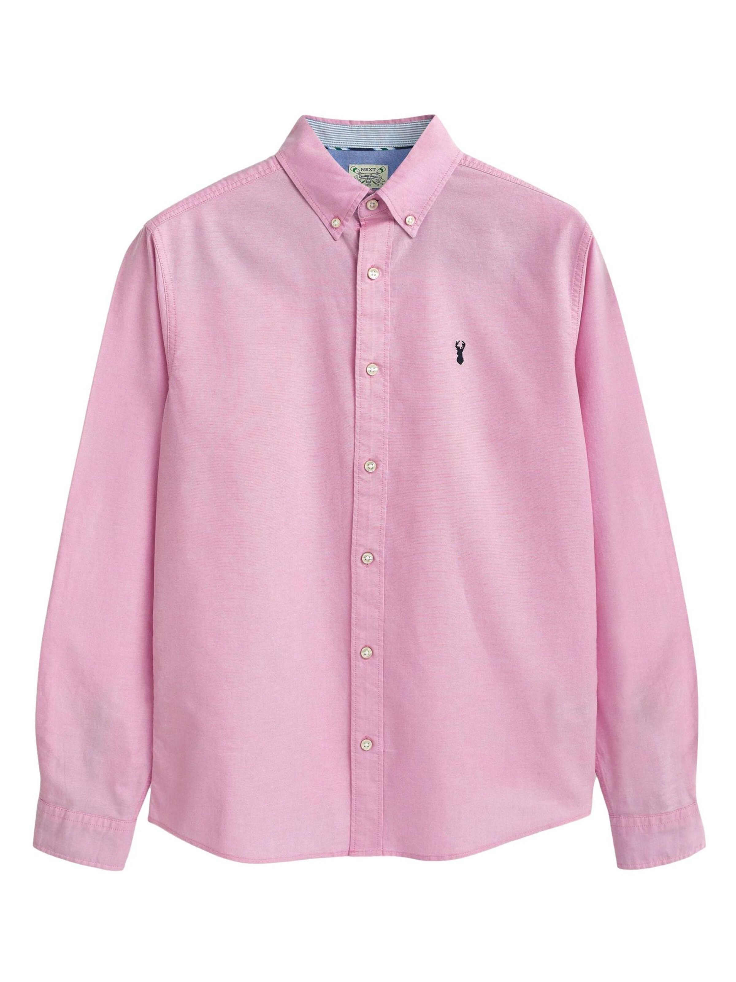 Next Rovný strih Košeľa - Ružová: predná strana
