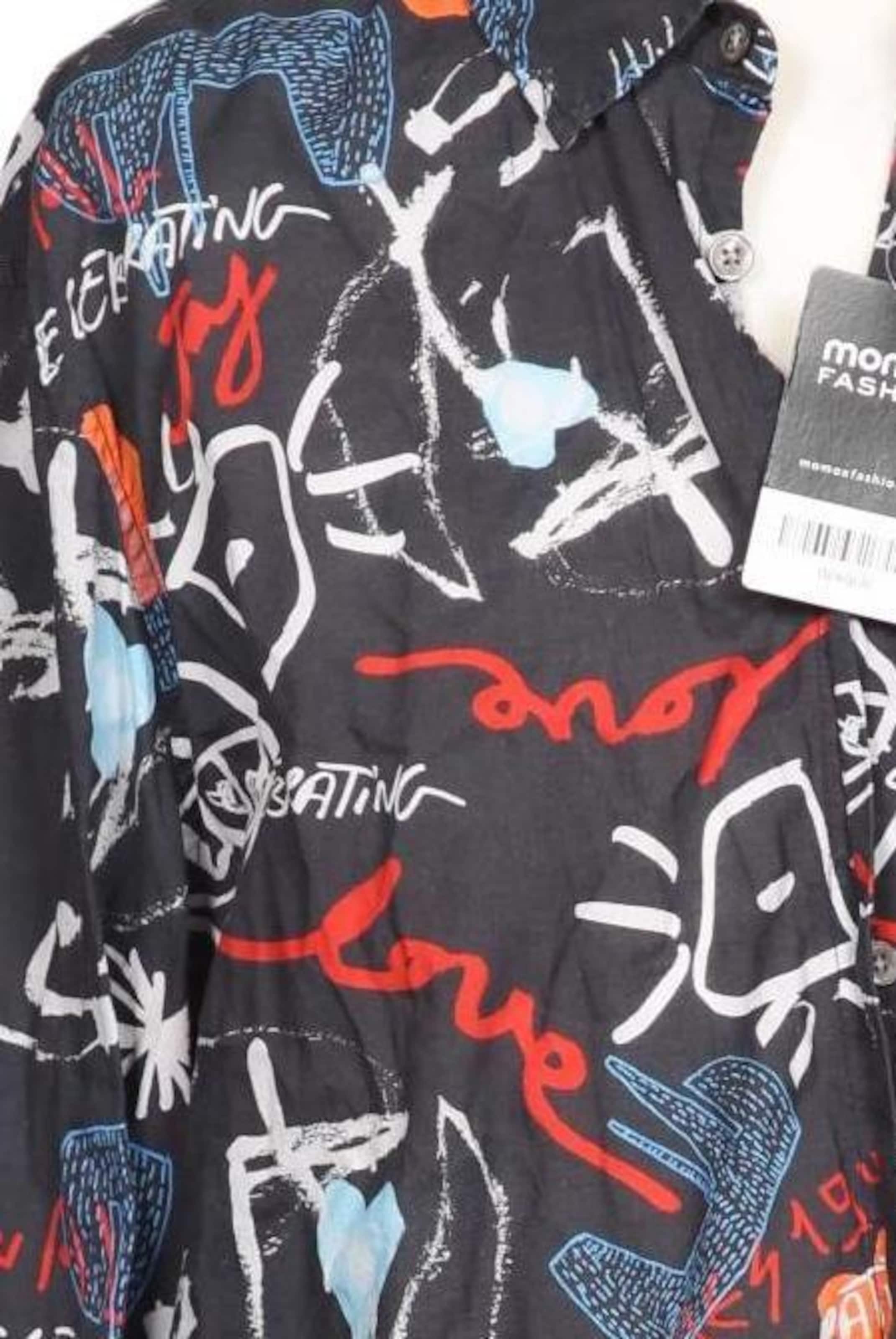 Desigual Button Up Shirt in XXL in Mixed colors