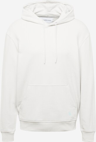 Calvin Klein Jeans Sweatshirt in Grijs: voorkant