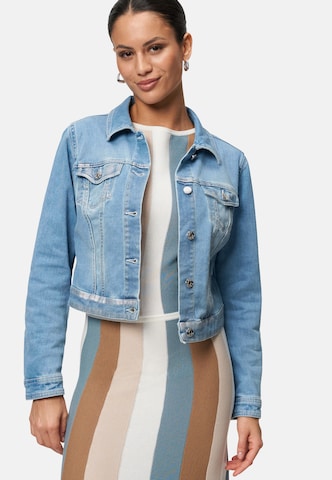 Veste mi-saison zero en bleu : devant