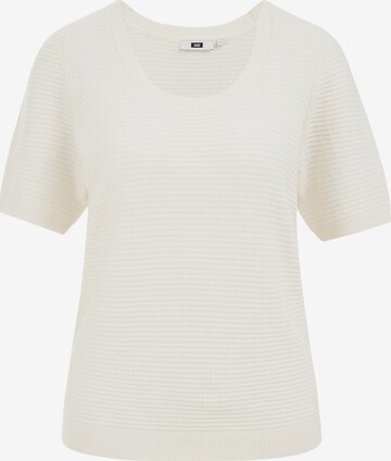WE Fashion Trui in Wit: voorkant
