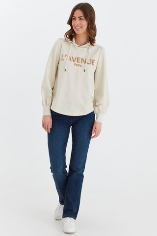 Fransa Sweatshirt in Beige