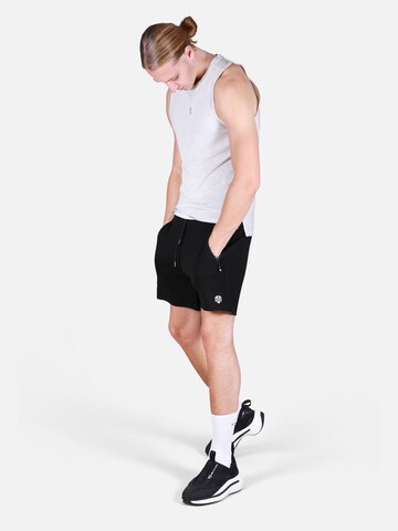 MOROTAI Regular Workout Pants 'INTERLOCK' in Grey