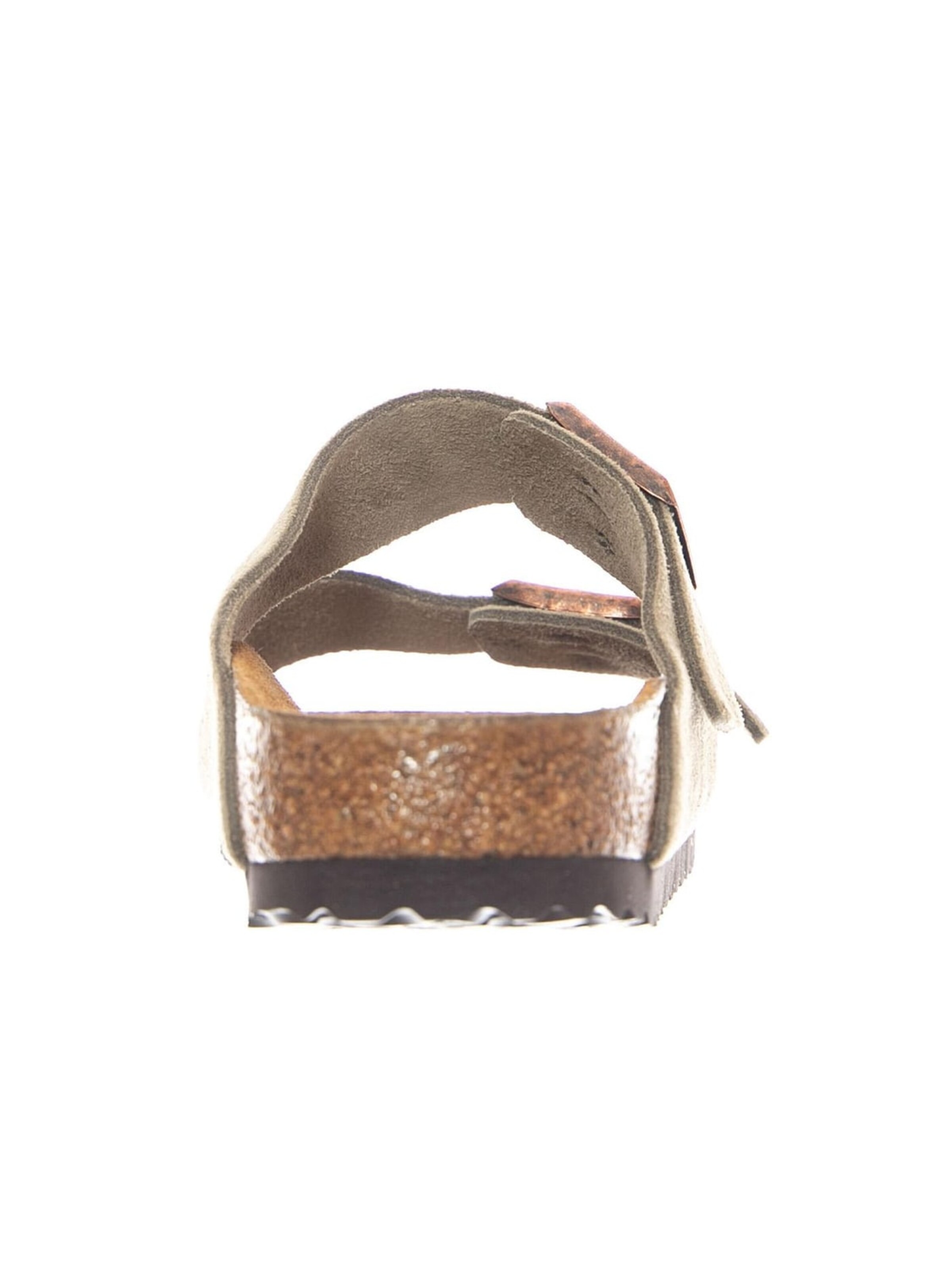 Sandales 'Arizona Suede Leather Narrow Fit Taupe' BIRKENSTOCK en beige