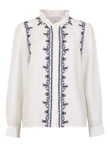 Apricot Blouse ' ' in White