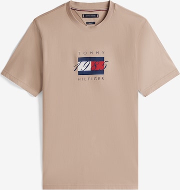 Maglietta di TOMMY HILFIGER in beige: frontale