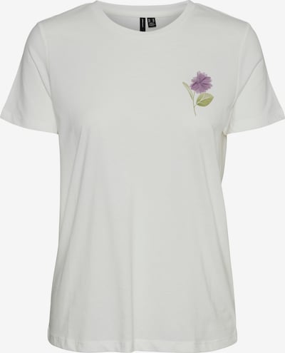 VERO MODA Shirt 'Oyafrancis' in Light green / Light purple / White, Item view