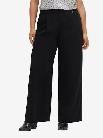 SHEEGO Loose fit Pants in Black: front