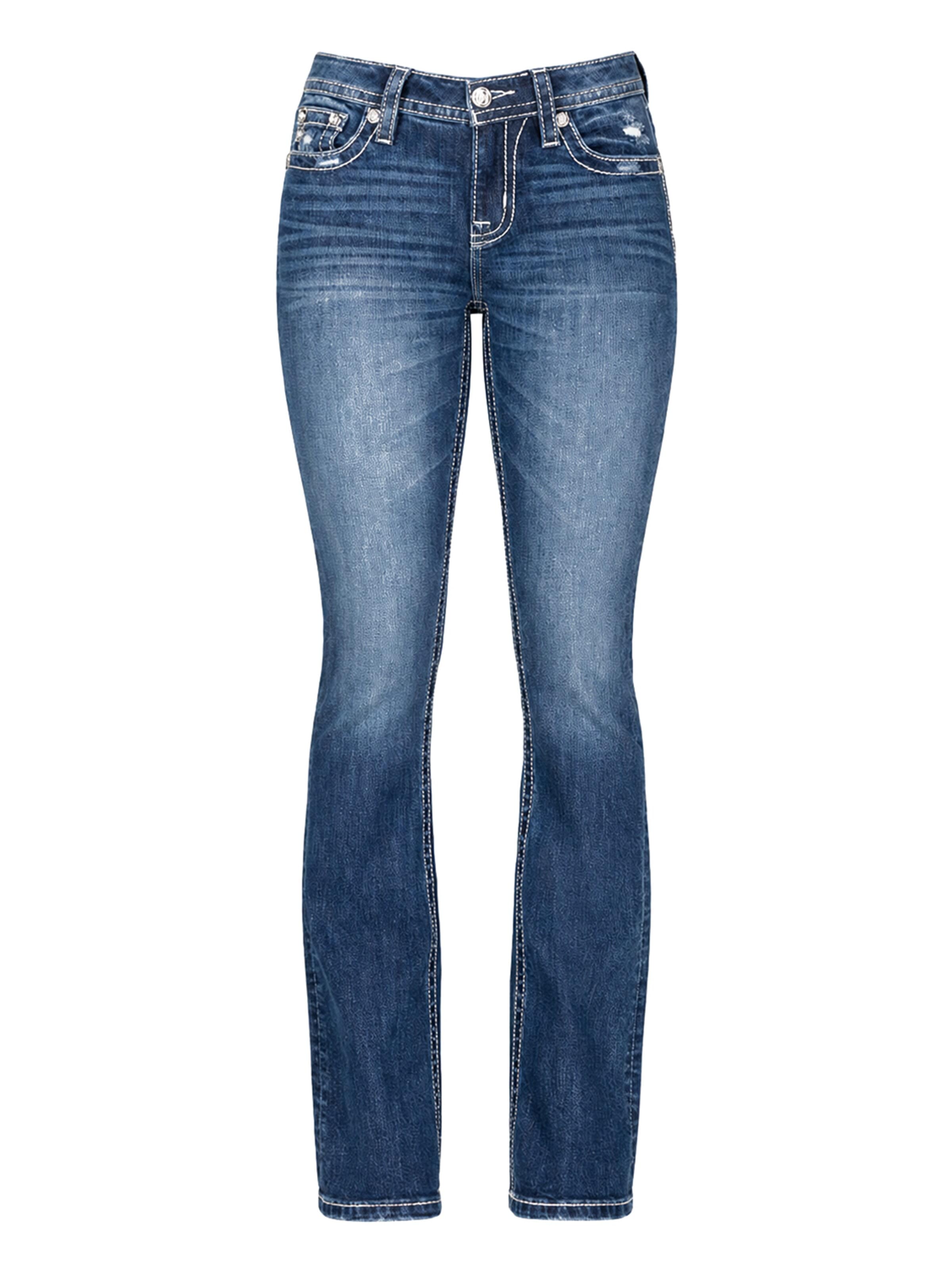 Miss Me Bootcut Jeans 'Miss Me'‌‌‌‌ in Blau: Vorderseite