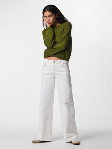 PIECES Pullover 'ADA ' in Grün