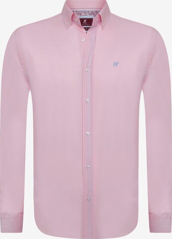 Coupe regular Chemise Williot en rose : devant