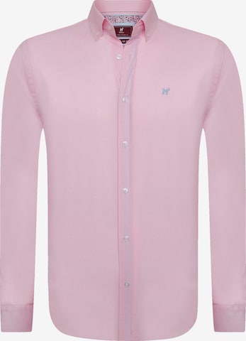 Williot Regular fit Button Up Shirt in Pink: front