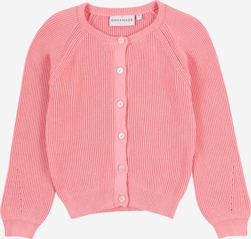 Danamade Strickjacke 'FRIEDA' in Pink: Vorderseite