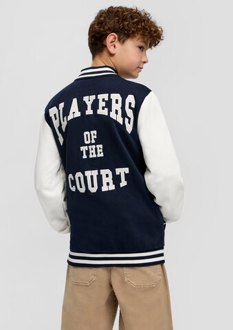 s.Oliver Sweatvest in Blauw