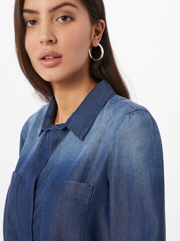 TOM TAILOR Bluse in Blau