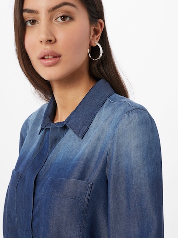 TOM TAILOR Bluse in Blau