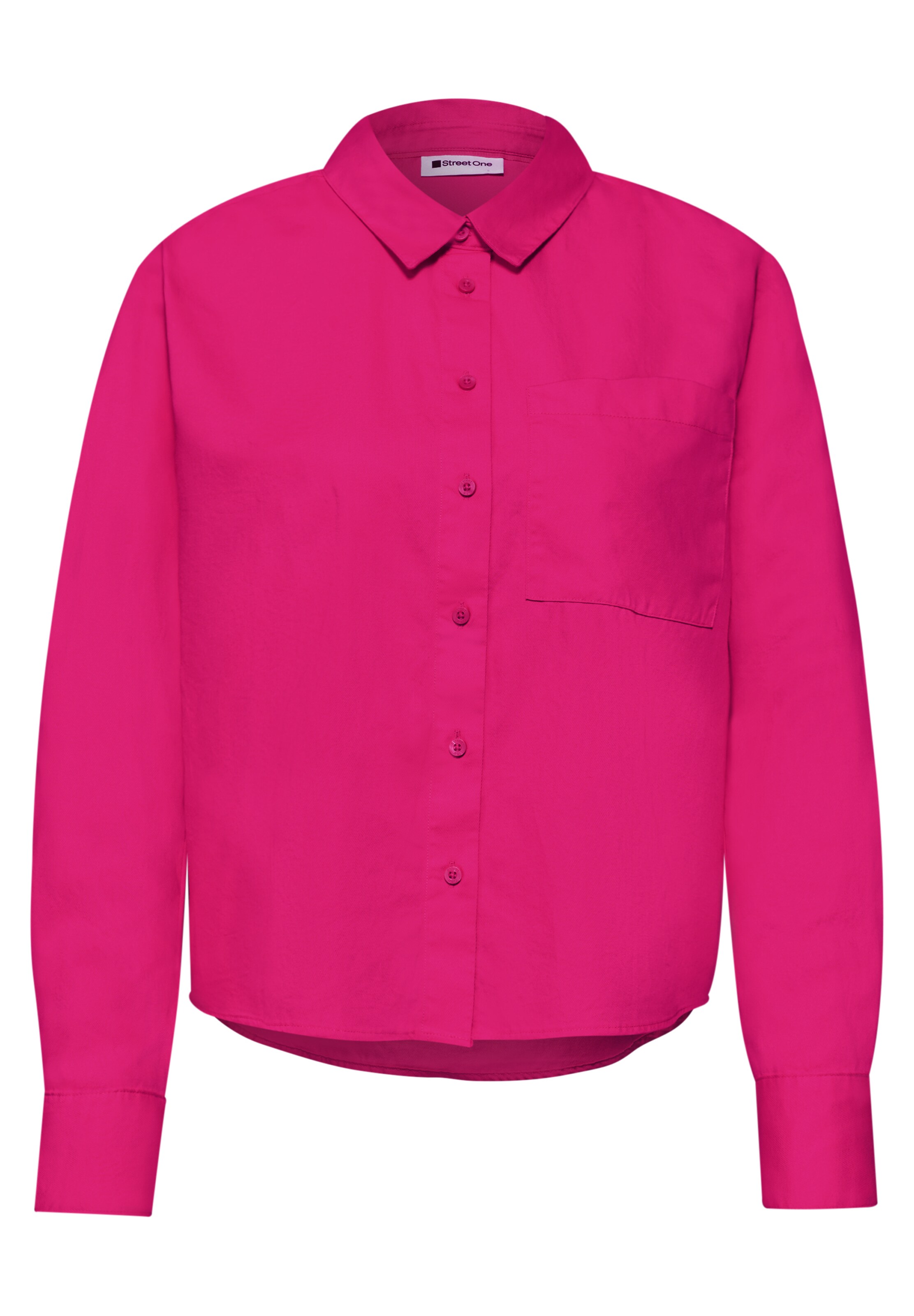 STREET ONE Bluse in Pink: Vorderseite
