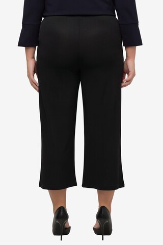 Ulla Popken Wide leg Broek in Zwart