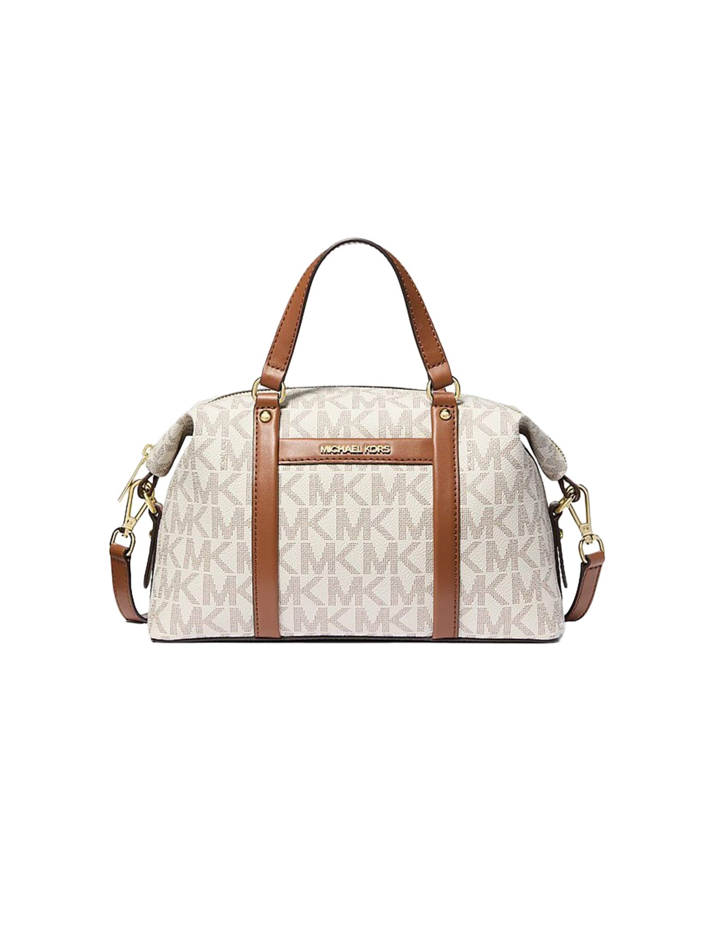 Borsa a mano 'Beck' di Michael Kors in beige: frontale