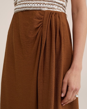 WE Fashion - Falda en marrón