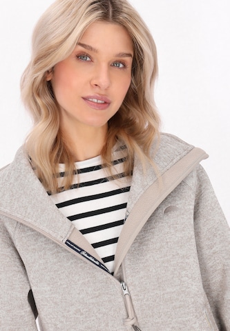 Schmuddelwedda Fleece jas in Beige