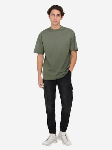 Only & Sons Shirt 'Onsfred' in Green