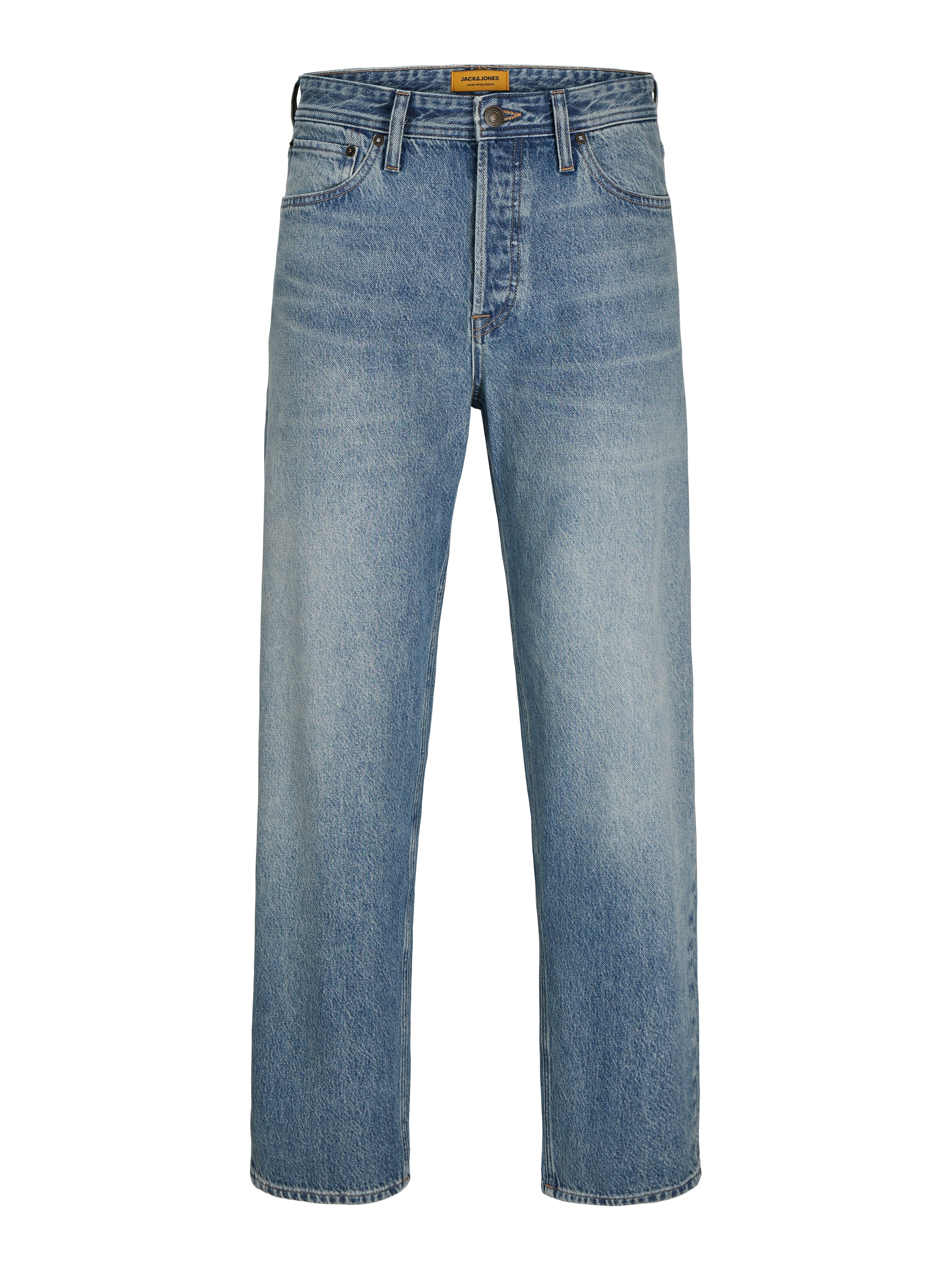 JACK & JONES Loose fit Jeans 'JJIEddie JJOriginal' in Blue: front