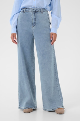 Cream Wide Leg Jeans 'CRVisti' in Blau: Vorderseite