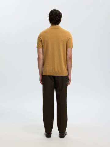 SELECTED Shirt 'SLHBerg' in Bruin