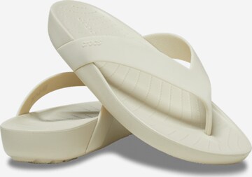 Crocs Teenslipper in Beige