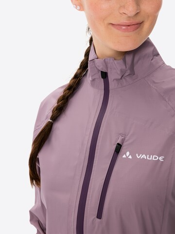 VAUDE Outdoor jacket 'Drop III' in Purple