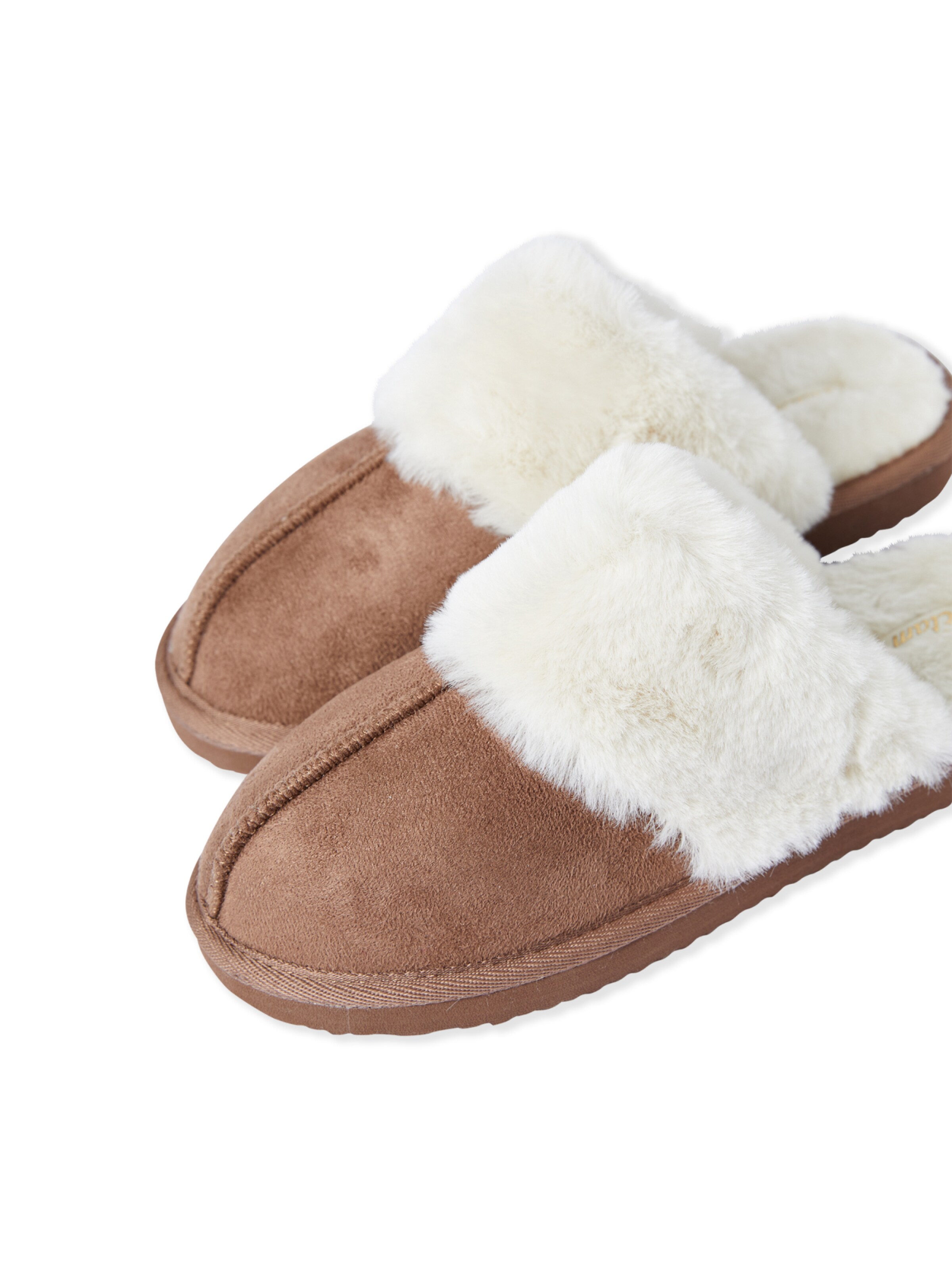 ETAM Hausschuh 'Galana' in Braun