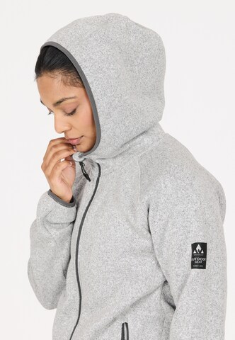 Whistler Fleece jacket 'Wolven' in Grey