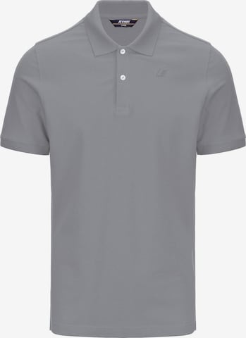 K-Way Shirt 'K-WAY AMEDEE PIQUE SLIM T-Shirt e Polo' in Grijs: voorkant