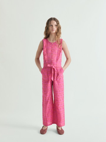 Scalpers Dungarees ' ' in Pink: front
