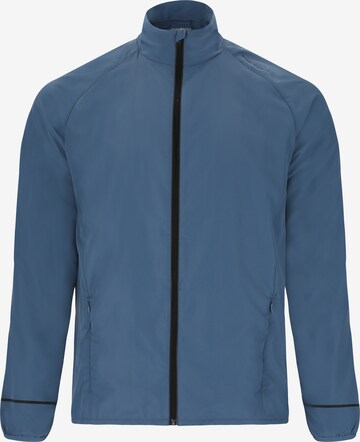 ENDURANCE Regular fit Athletic Jacket 'Lessend' in Blue: front