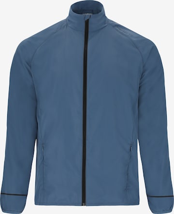 ENDURANCE Sportovní bunda 'Lessend' – modrá: přední strana