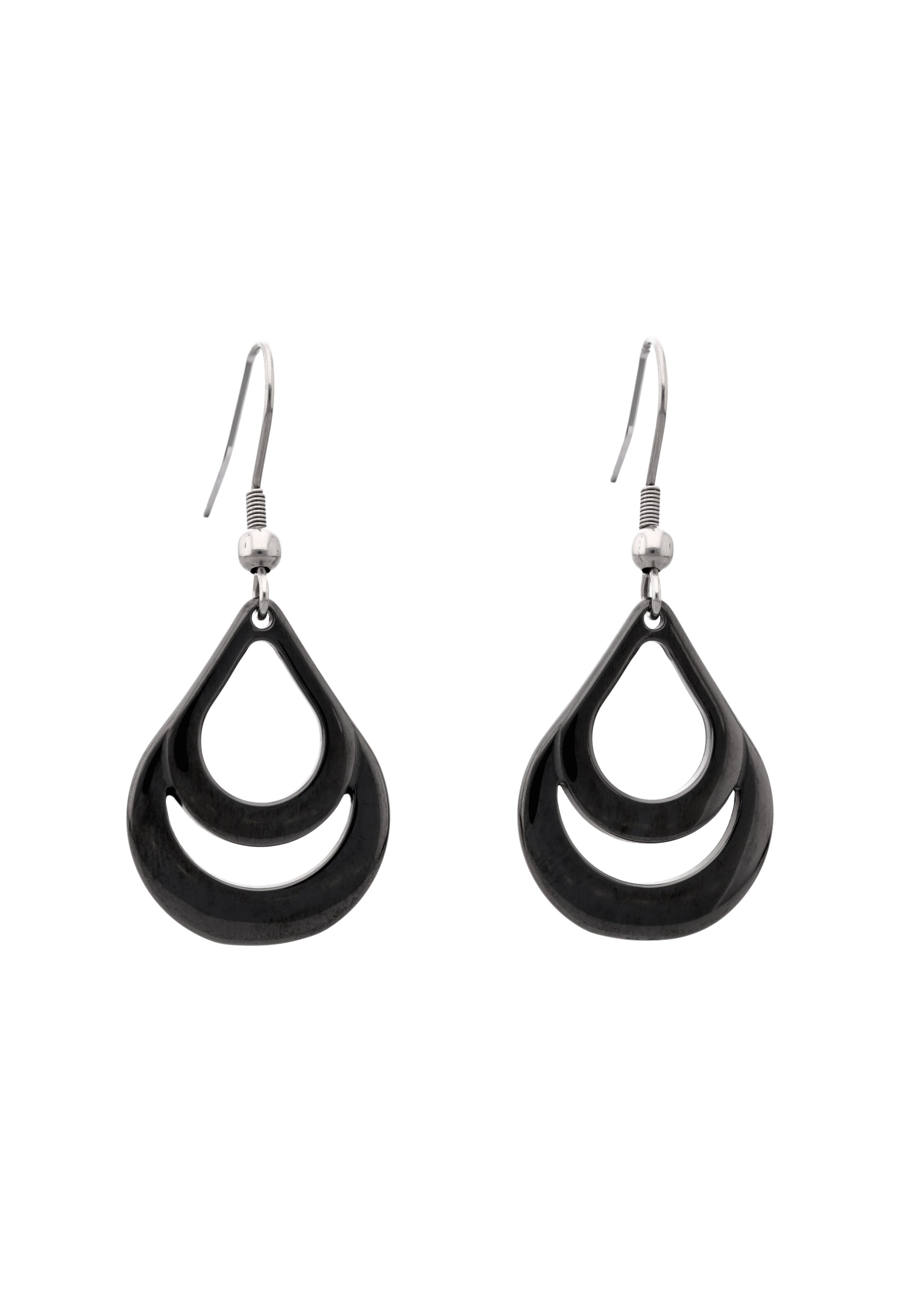 usha WHITE LABEL Ohrringe in Schwarz