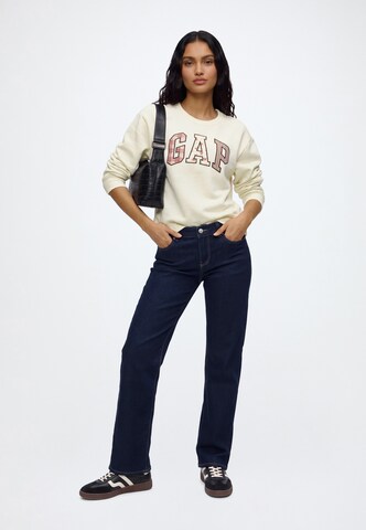 GAP Sweatshirt 'HERITAGE' in Beige