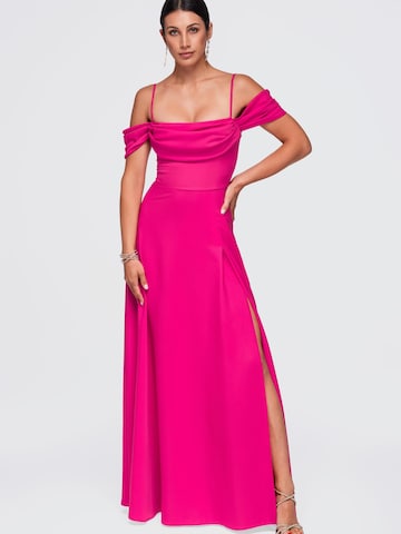 Ombre Strickkleid‌‌‌‌‌ in Pink