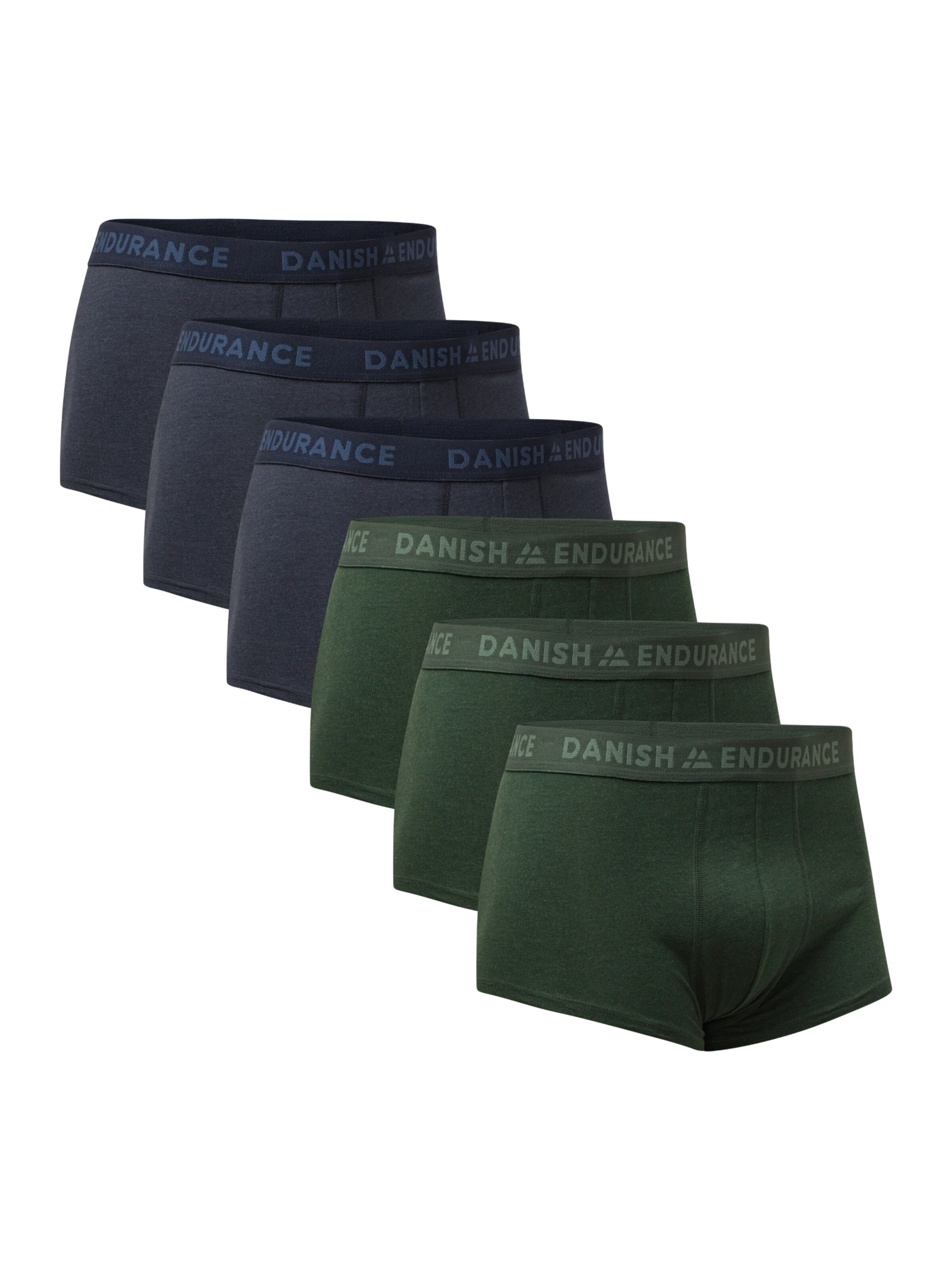 Boxers DANISH ENDURANCE en bleu : devant