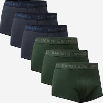 Boxers DANISH ENDURANCE en bleu : devant