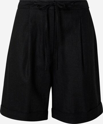 LeGer by Lena Gercke Zvonové kalhoty Kalhoty se sklady v pase 'Imen' – černá: přední strana