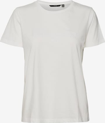 T-shirt 'MEG FRANCIS' VERO MODA en blanc : devant