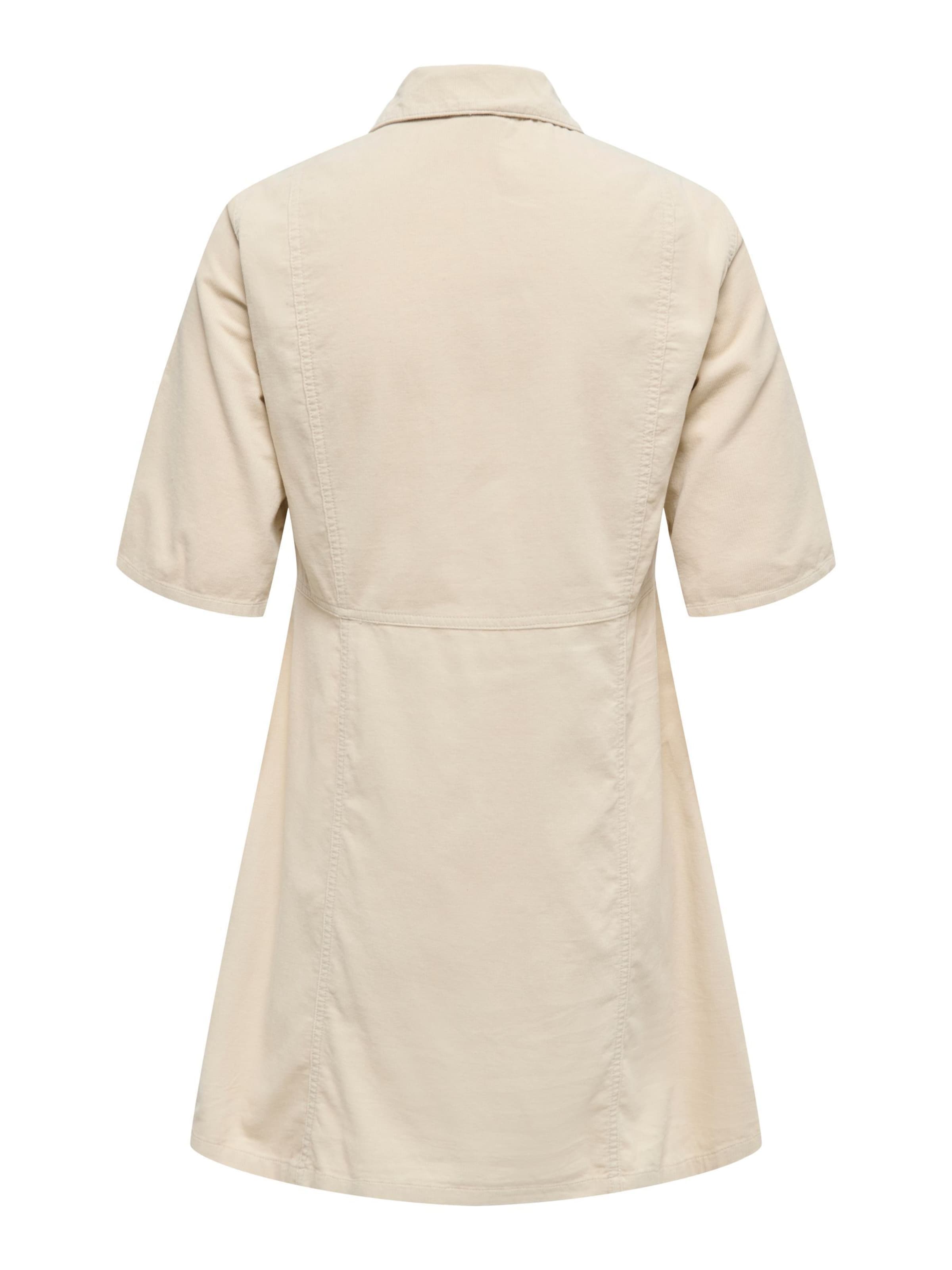 Robe-chemise 'ONLAime' ONLY en beige