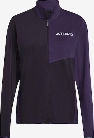 ADIDAS TERREX Sportjacke 'Multi' in Lila: Vorderseite