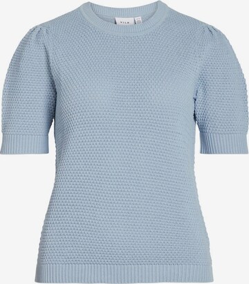 VILA Sweater in Blue: front